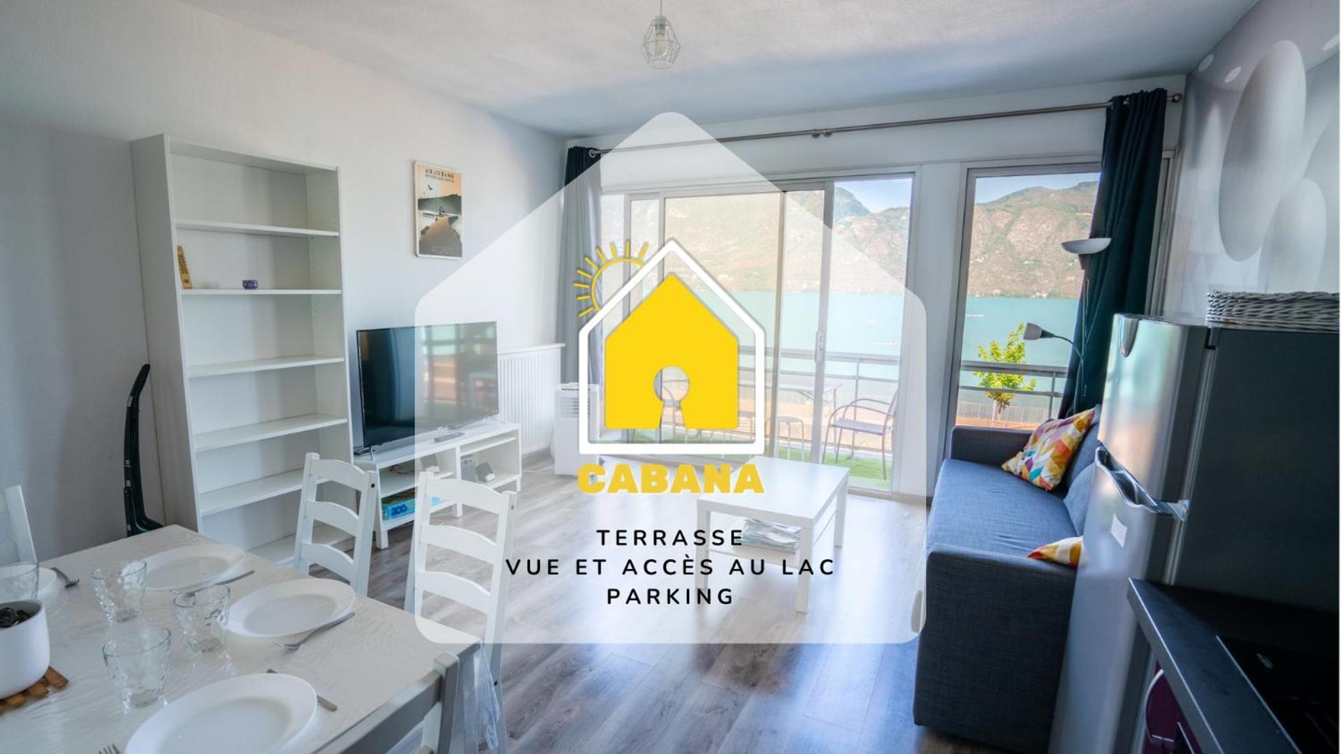 Cabana & Fenetre Sur Lac - Terrasse & Parking Tresserve Zewnętrze zdjęcie
